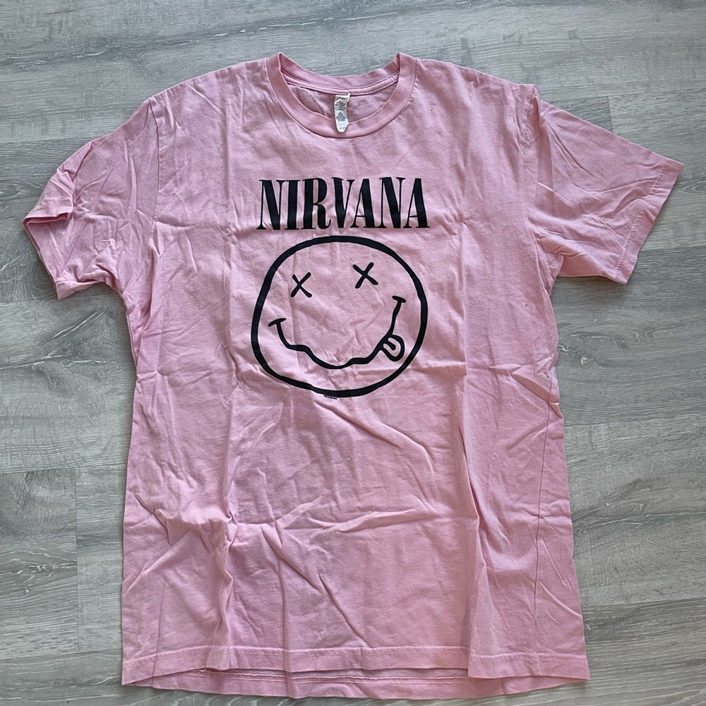 Oversized Nirvana Graphic T-shirt